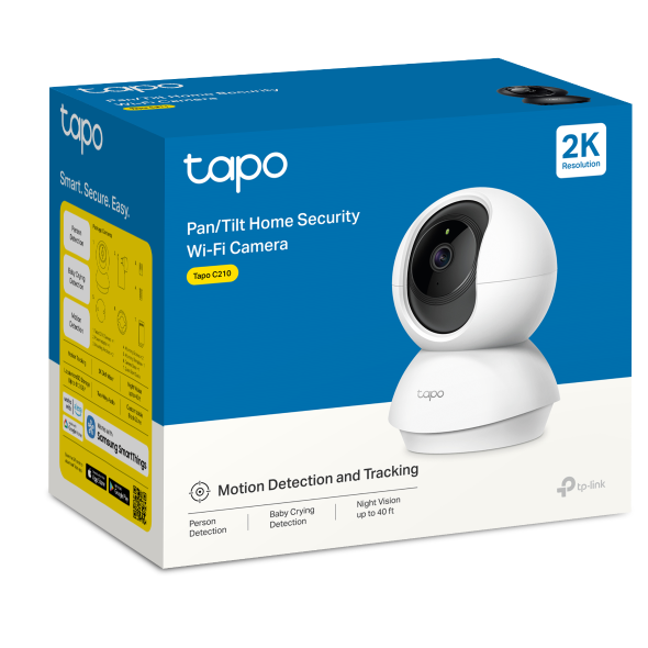 TAPO C210 Pan/Tilt Home Security Wi-Fi Camera