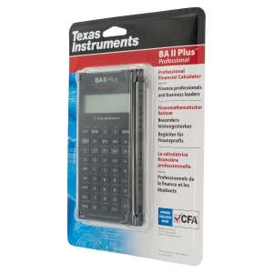 Texas Instruments BA ii Plus Financial Calculator