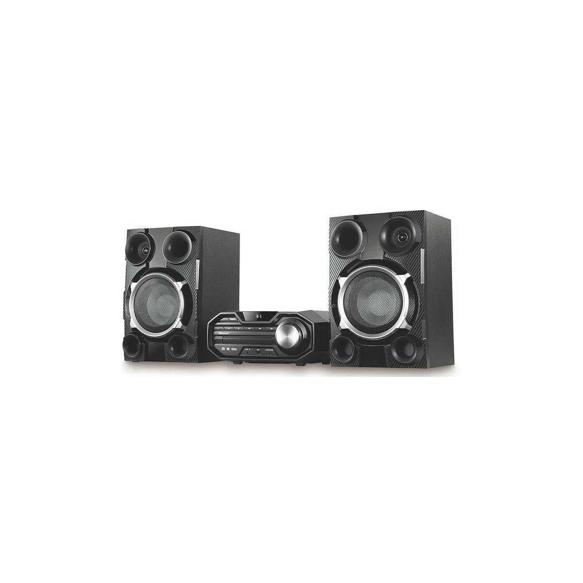 Hisense HA350 Mini HiFi System- 2.0 Channel Stereo Speakers, Total Power Output 100W RMS(2x50w) ,CD