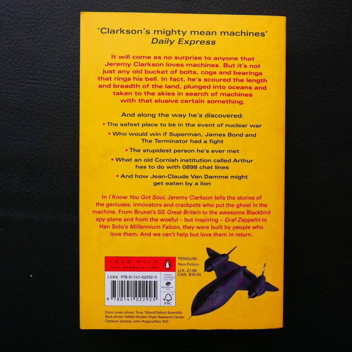 I Know You got Soul: Machines with That Certain Something by Jeremy Clarkson