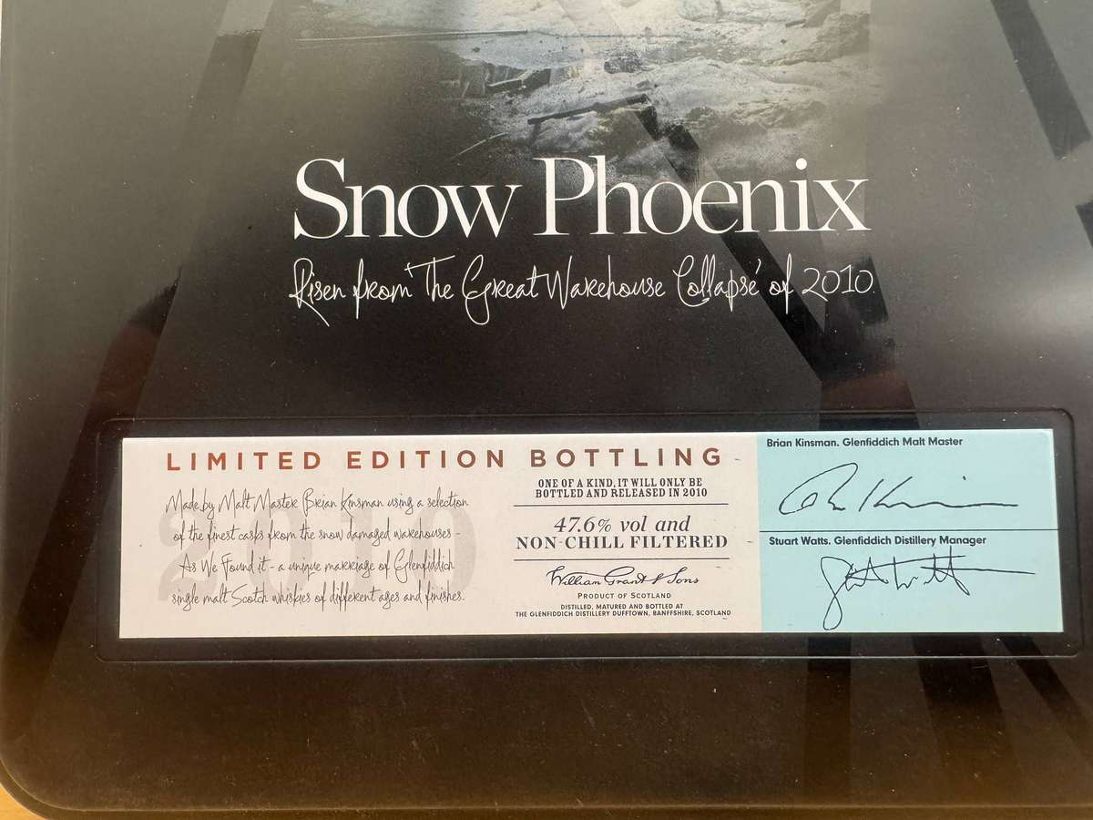 GLENFIDDICH SNOW PHOENIX