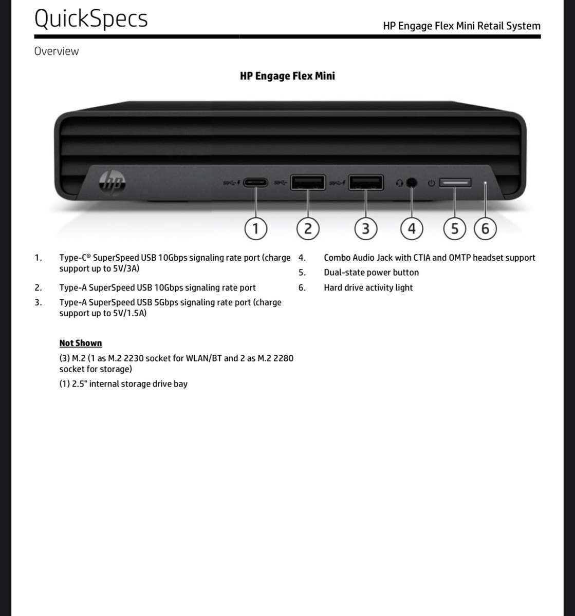 HP Engage Flex Mini PC