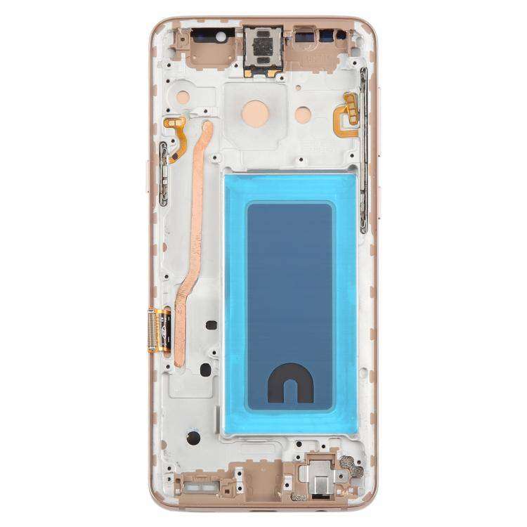 Samsung Galaxy S9 SM-G960F 5.7 inch TFT LCD Screen Digitizer Full Assembly with Frame (Gold)