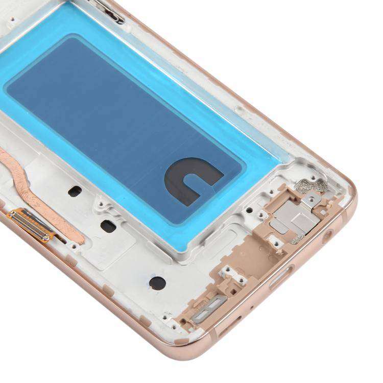 Samsung Galaxy S9 SM-G960F 5.7 inch TFT LCD Screen Digitizer Full Assembly with Frame (Gold)