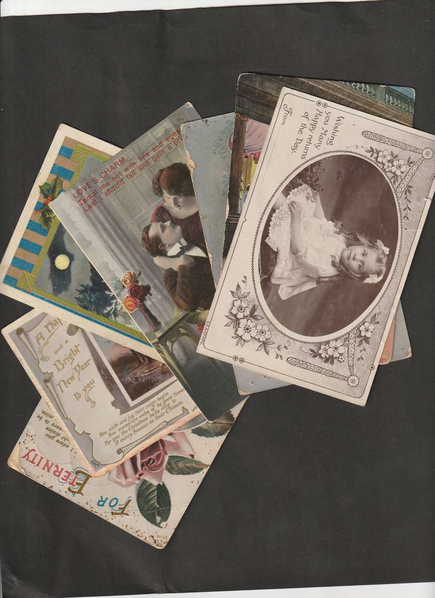 vintage postcards