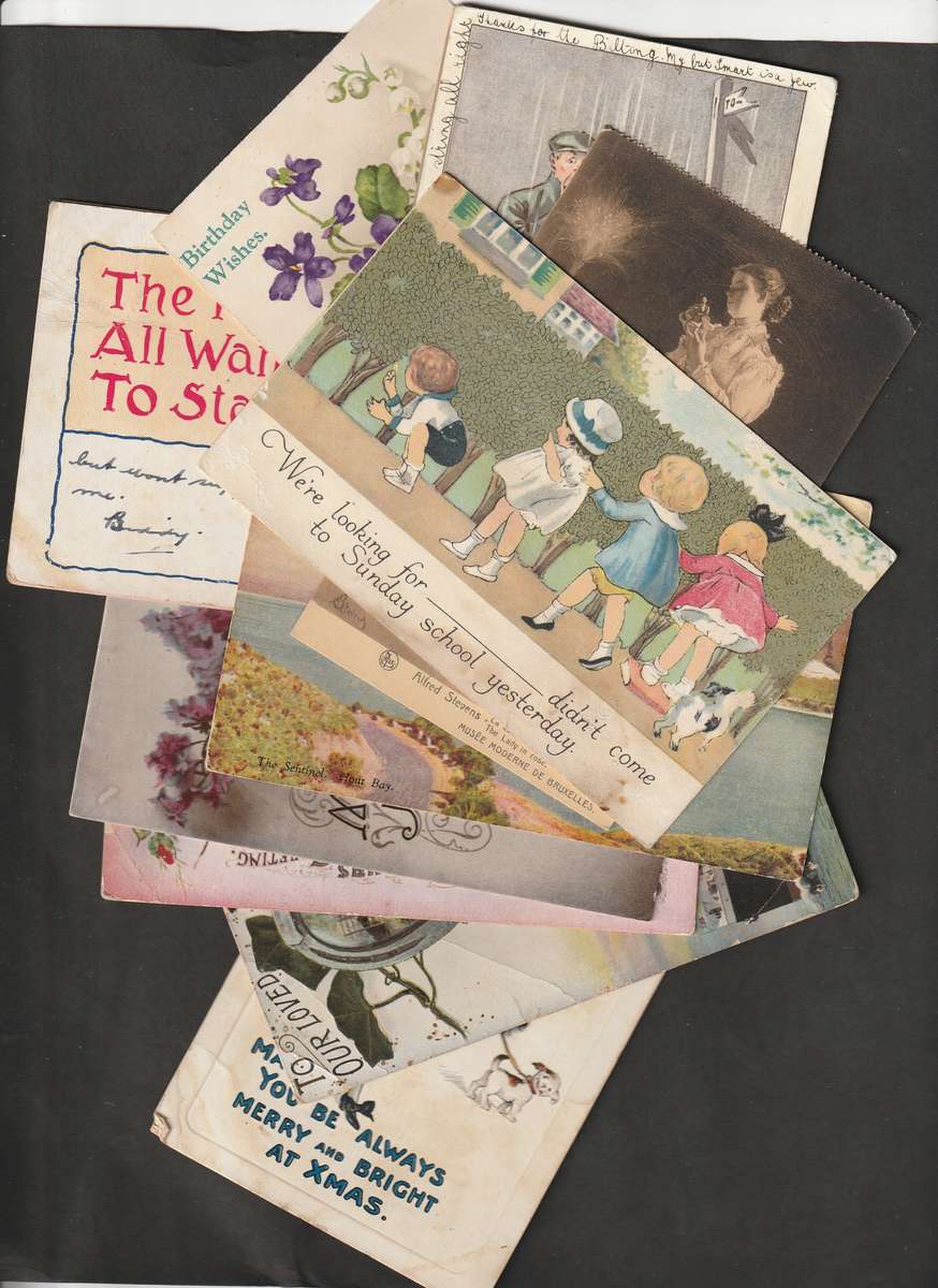 vintage postcards