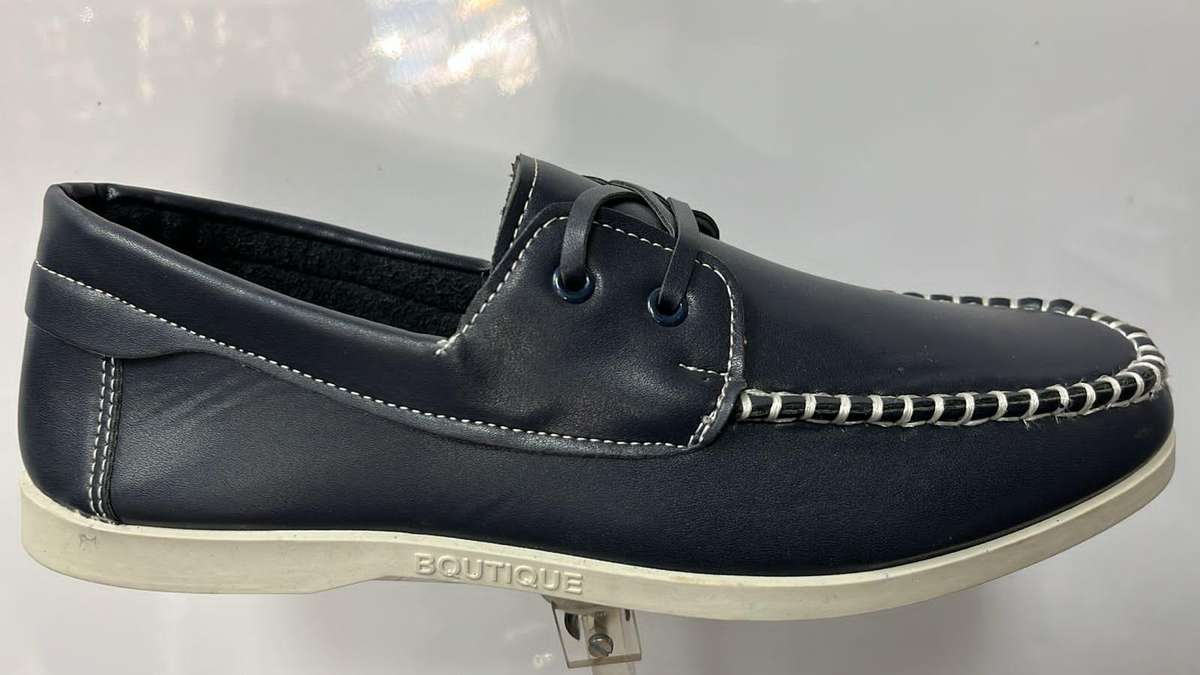 Rue 21 Moccasin Navy Tan