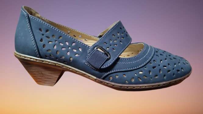 Ladies Heel Brown or Navy