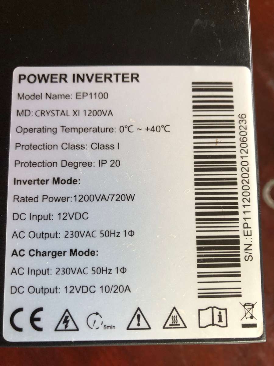 Inverter modified sine wave 720W