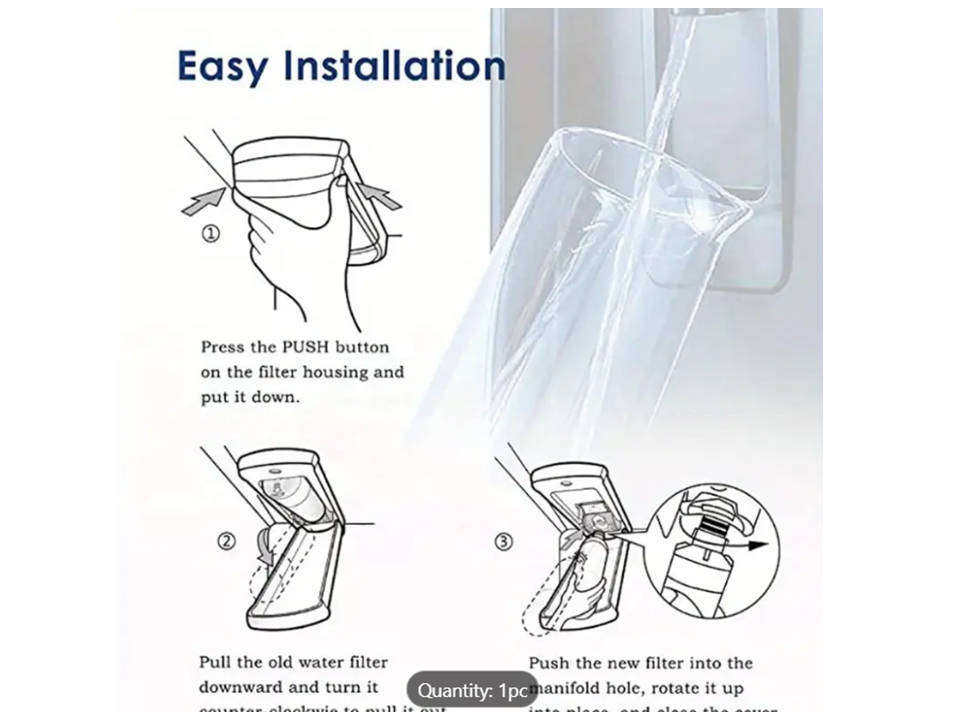 Replacement Water Filter DR-LT1000P For LG Fridges