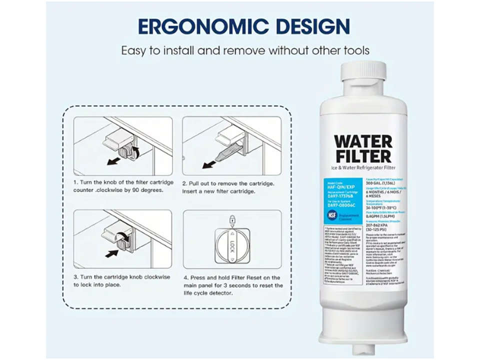 Water Filters Samsung DA97-17376B Original