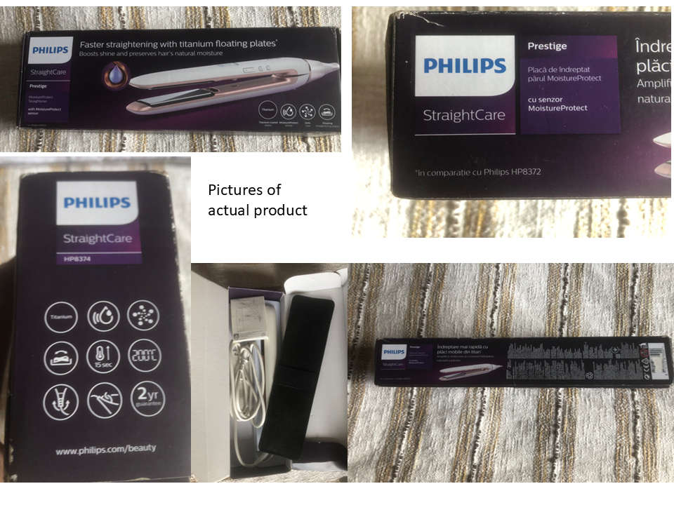 Philips Moisture-Protect Straightener HP8372