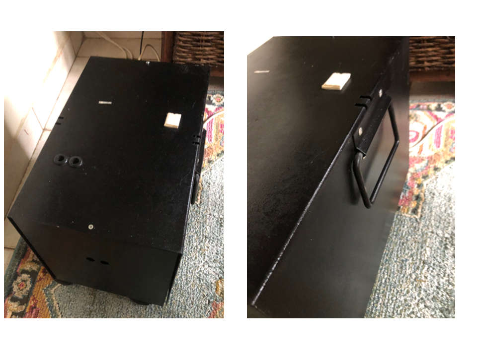 Inverter  trolley solid steel on Castors