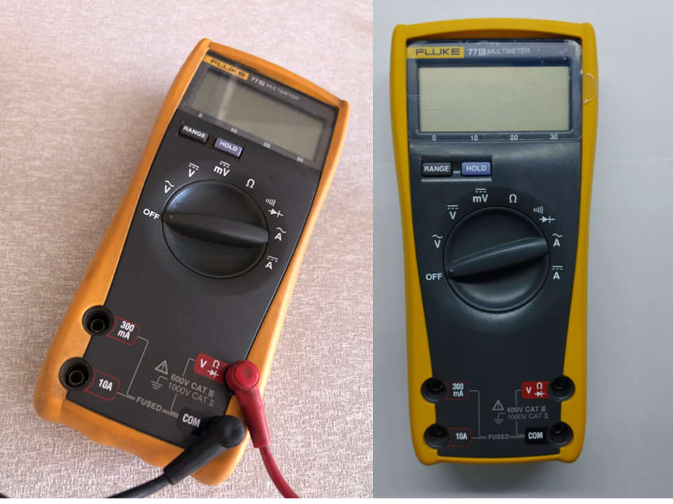 Fluke 77 Mark III with original fluke leads , Lifetime gurantee
