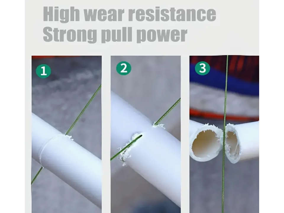 Fishing braid 4 strand Army green 15lb 500m 0,14mm