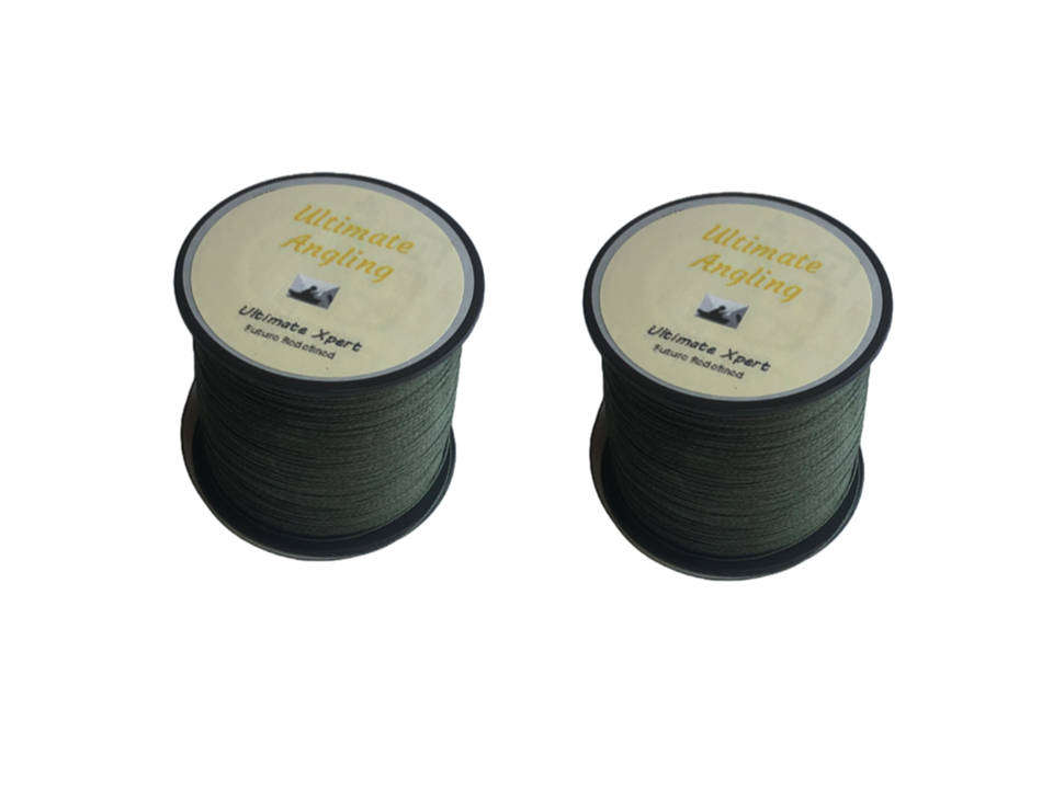 Braided Fishing Line 300m 15LB -2 PACK