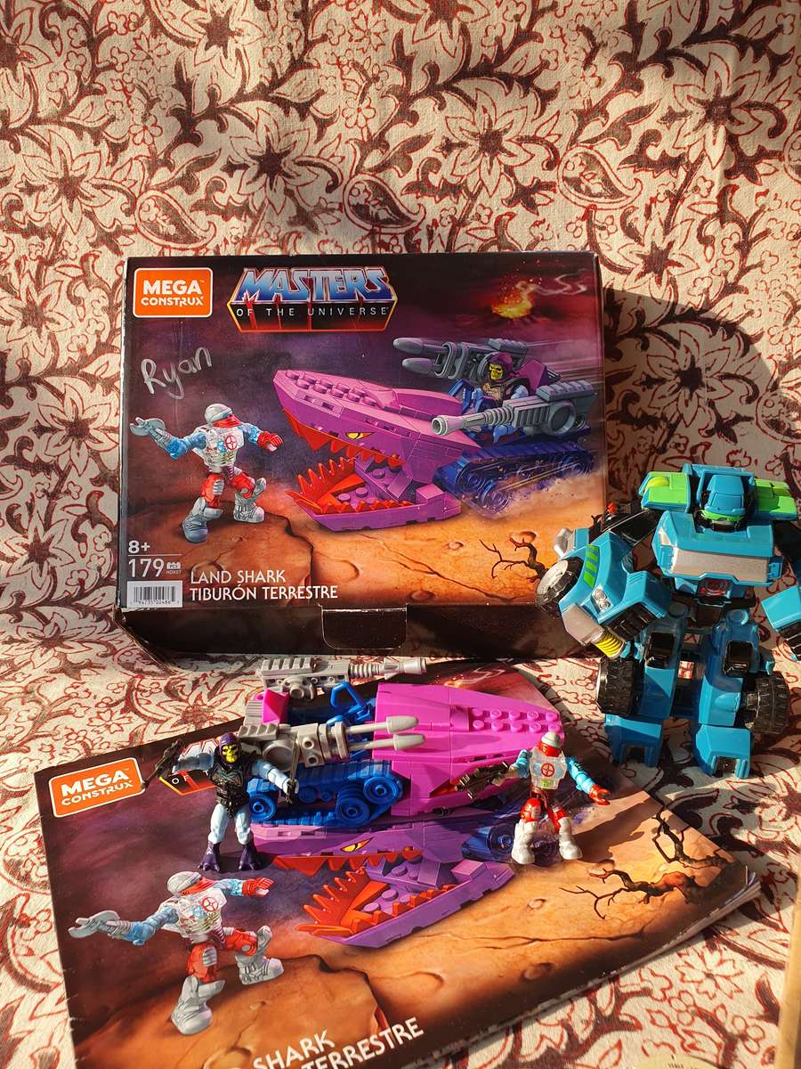 Vintage Toy Bundle, Master Of The Universe, Transformer, Comic & Simbazo Coins