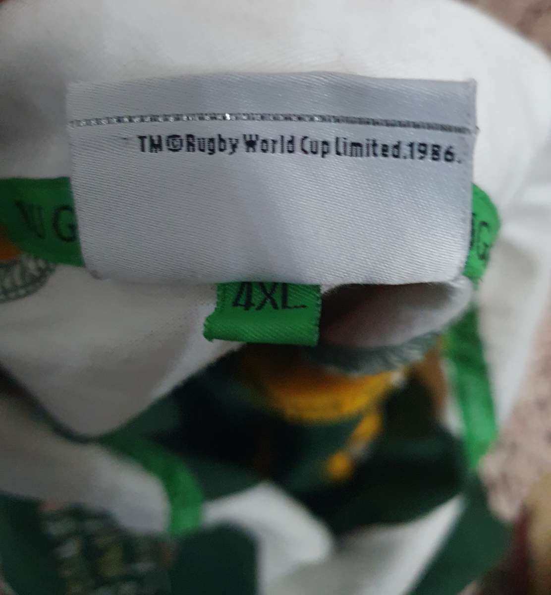 2007 France Rugby World Cup Shirt 4XL