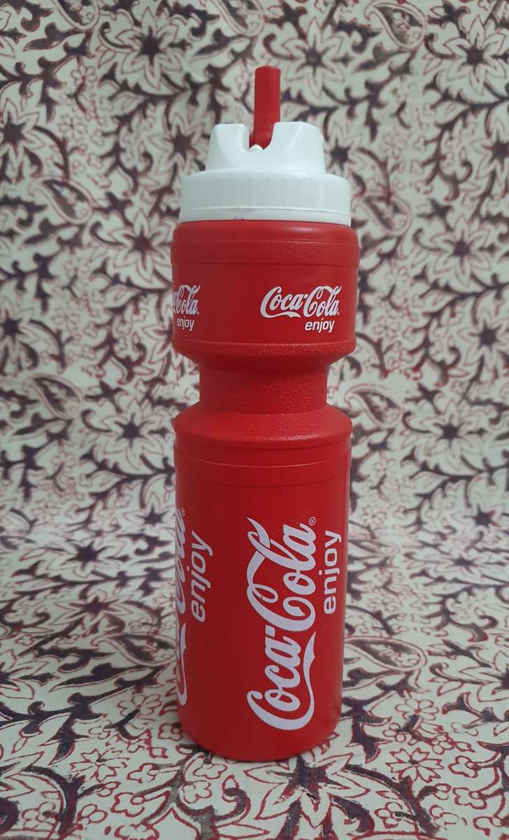 Coca Cola Memorabilia Bottle, Metal Soccor Ball & Metal Bottle