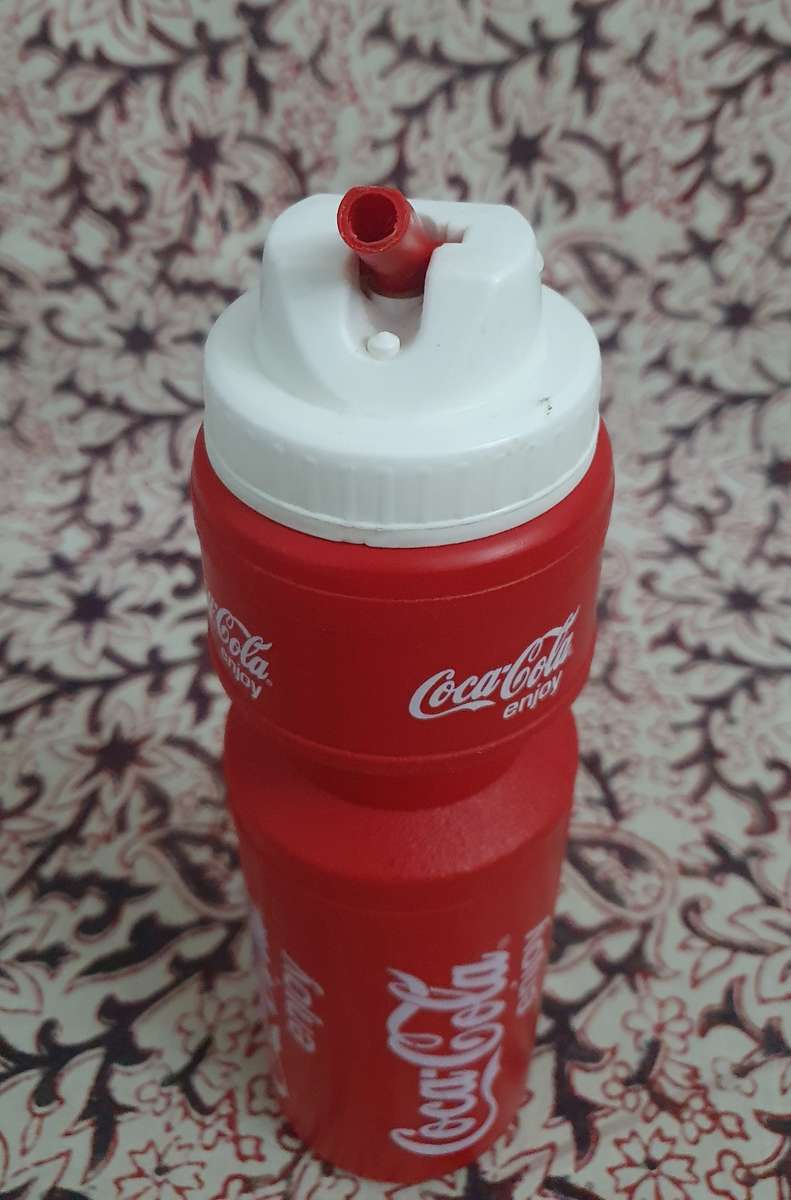 Coca Cola Memorabilia Bottle, Metal Soccor Ball & Metal Bottle
