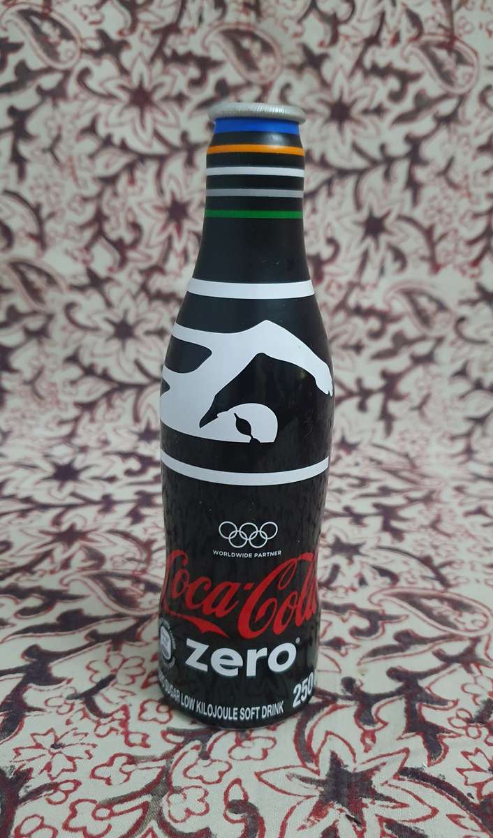 Coca Cola Memorabilia Bottle, Metal Soccor Ball & Metal Bottle
