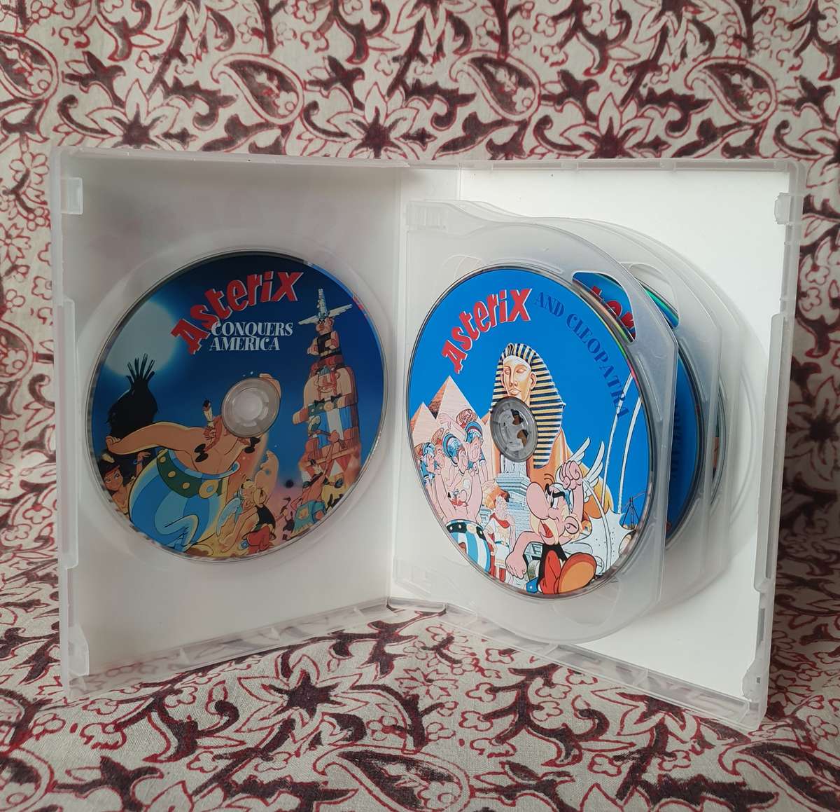 Asterix 7 Crazy Adventures DVD Movie Set ( 1 Disc Missing )