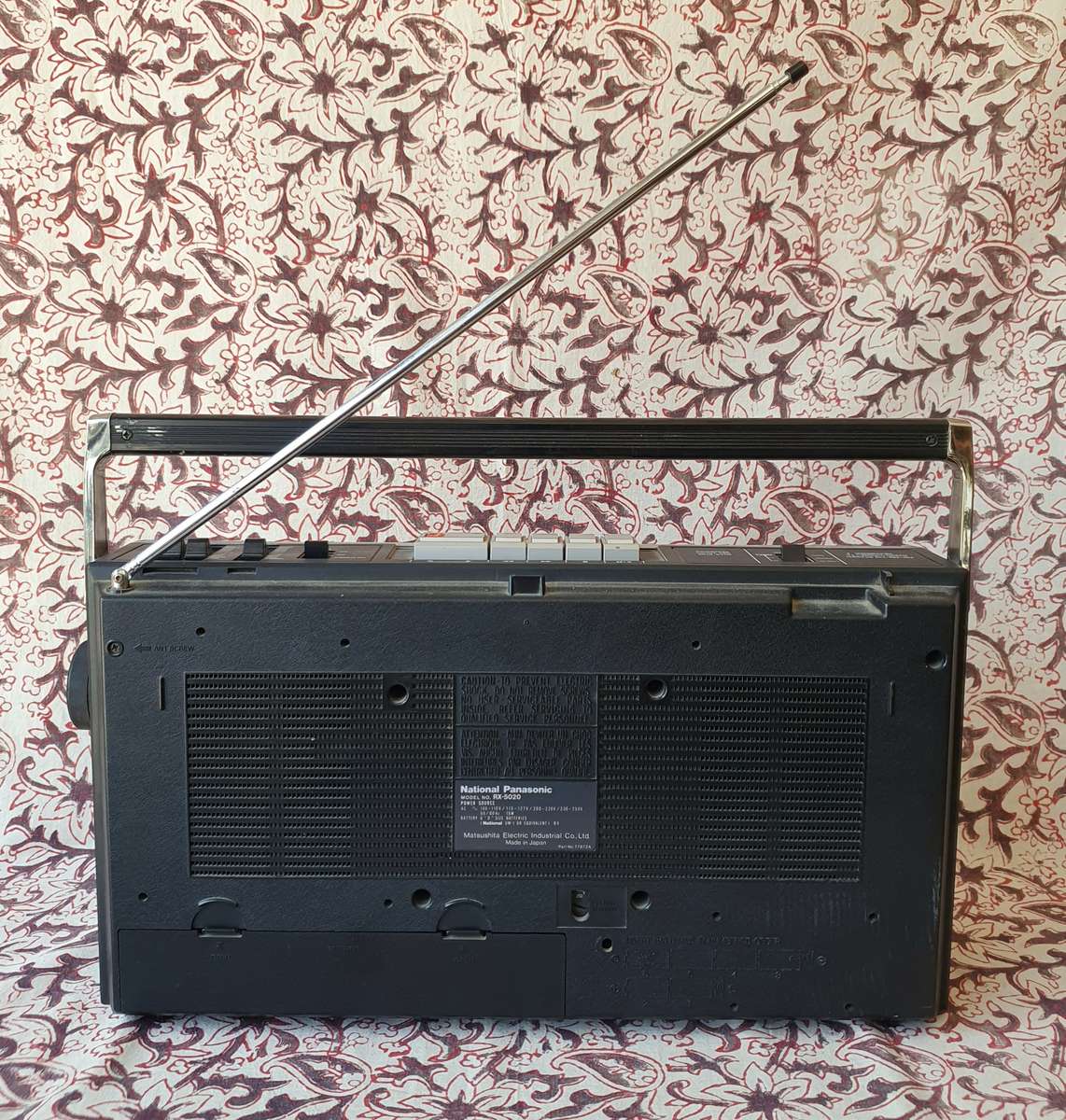 Vintage National Panasonic RX-5020 Model Radio Stereo Cassette Recorder ( Working ) In Box