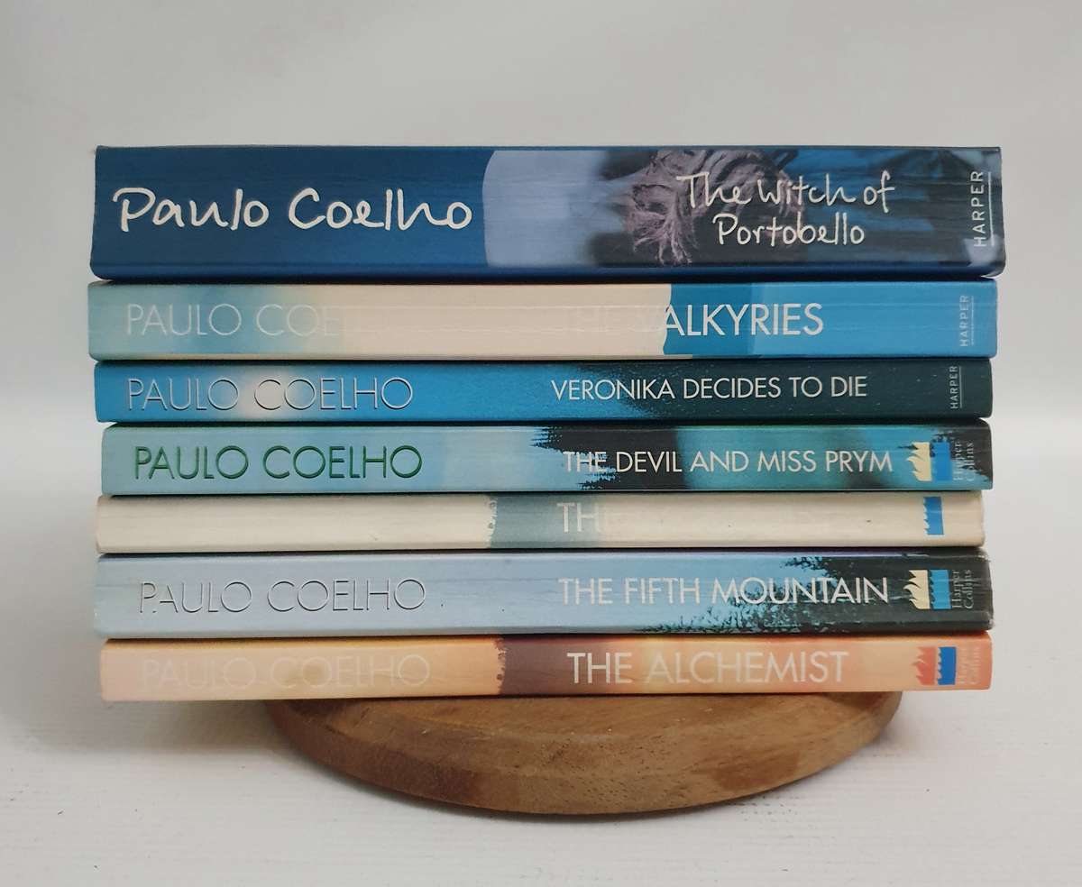 Paulo Coelho 7x Variety Soft Cover Books