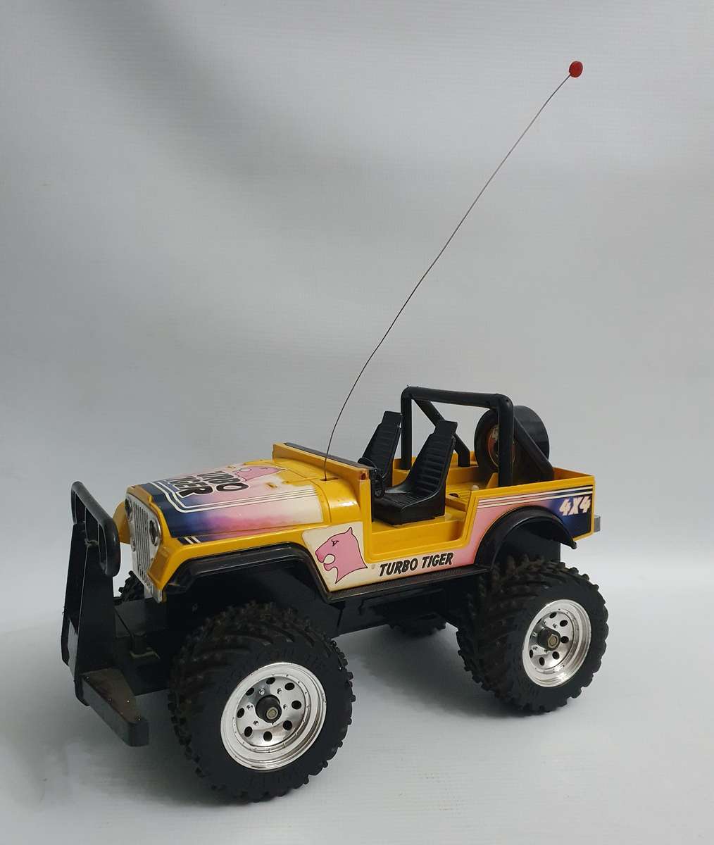 Turbo Tiger 4x4 Car Remote Control Toy ( Not Tested )