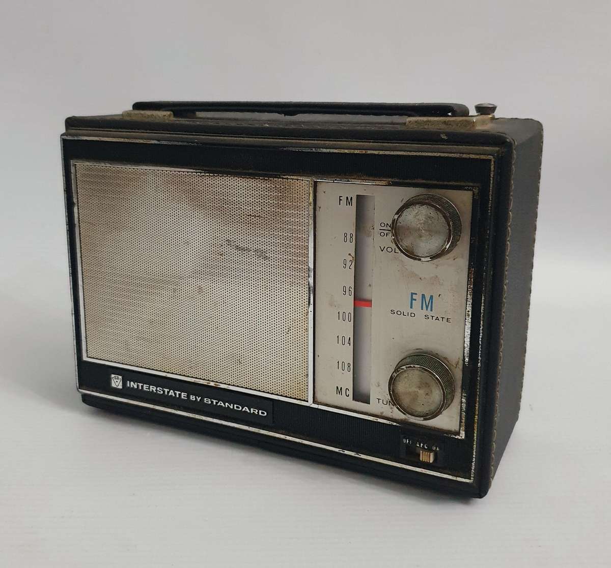 Interstate by Standard FM Solid State Radio ( Untested )