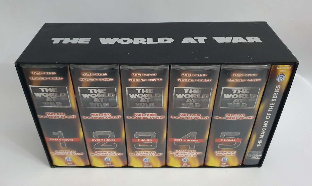 The World At War Limited Special Edition VHS Tapes ( Complete )