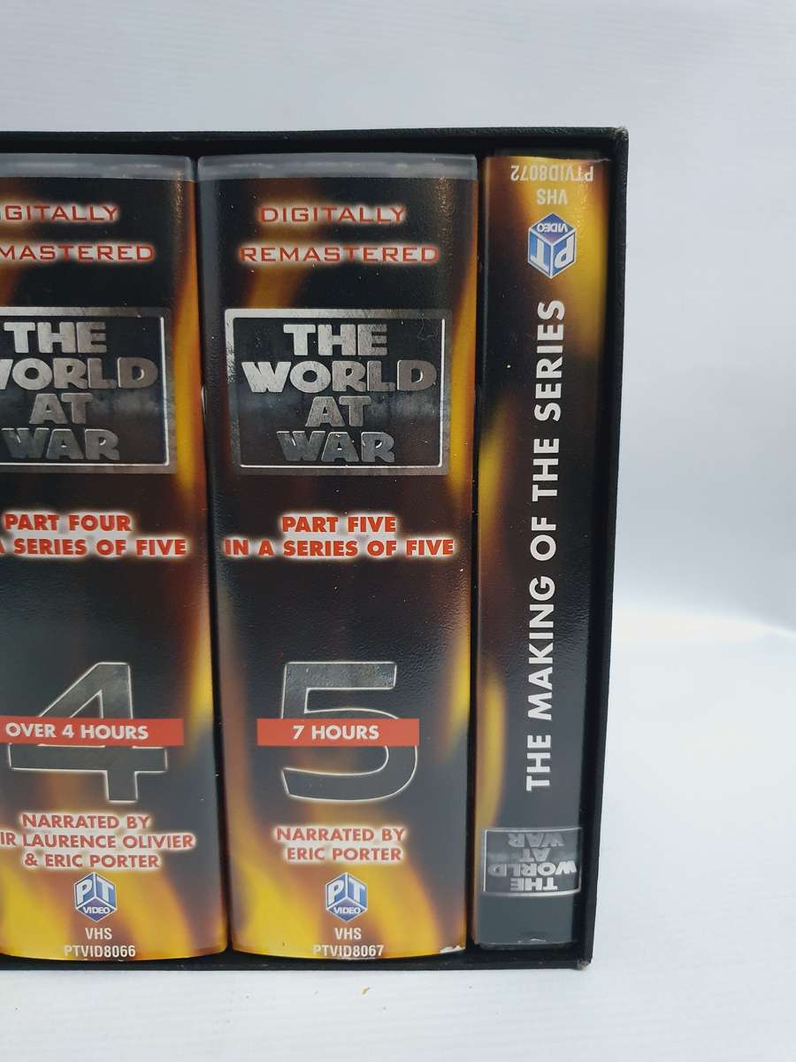 The World At War Limited Special Edition VHS Tapes ( Complete )