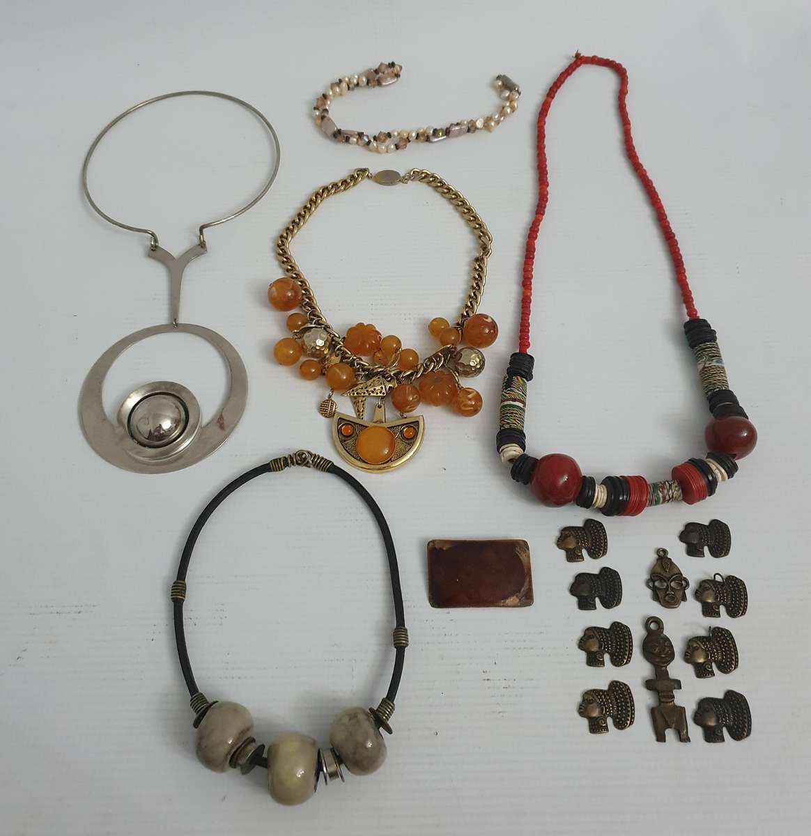 Costume Jewelry Necklaces, Bangels & Bits