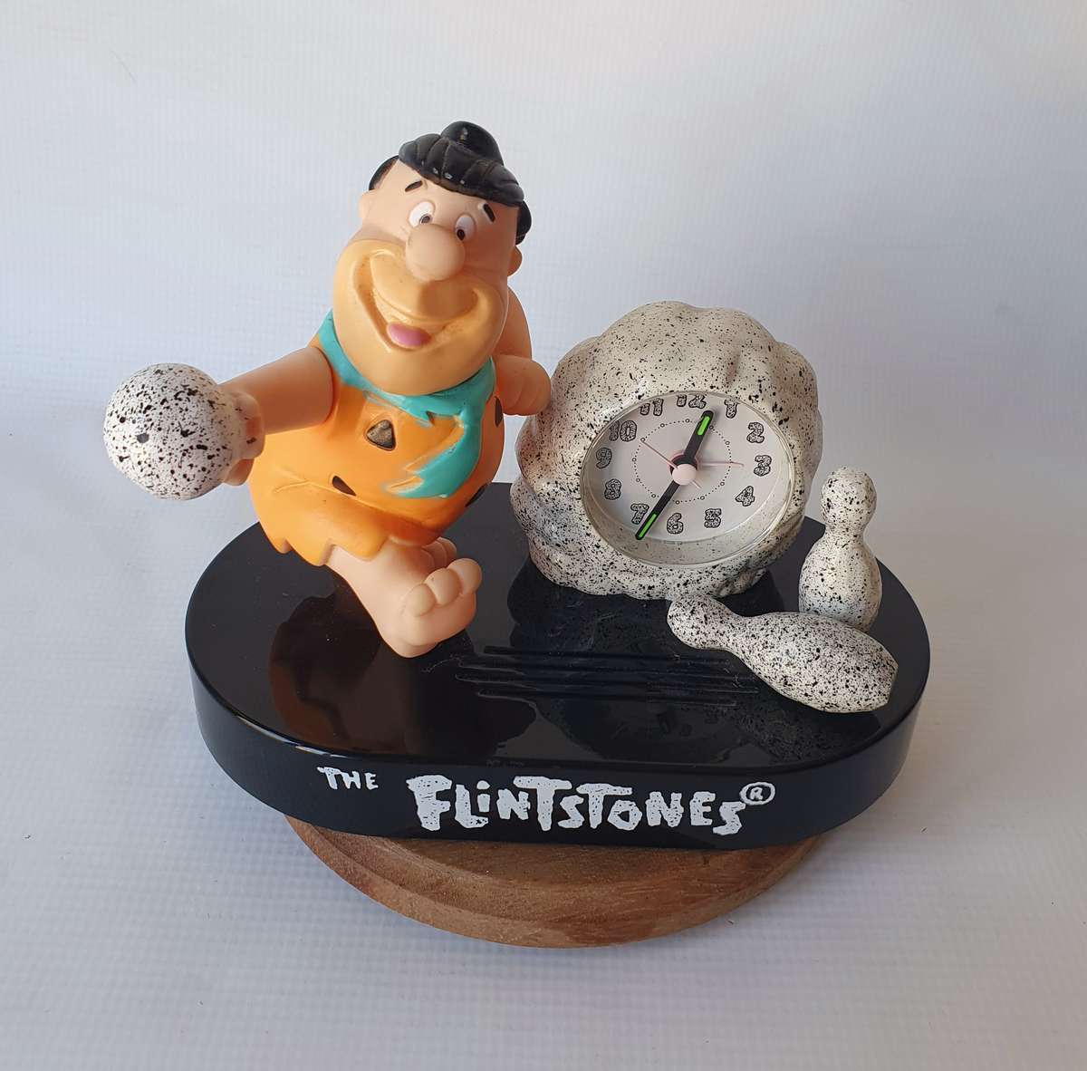 The Flintstones 1994 Plastic Alarm Clock ( Not Tested )