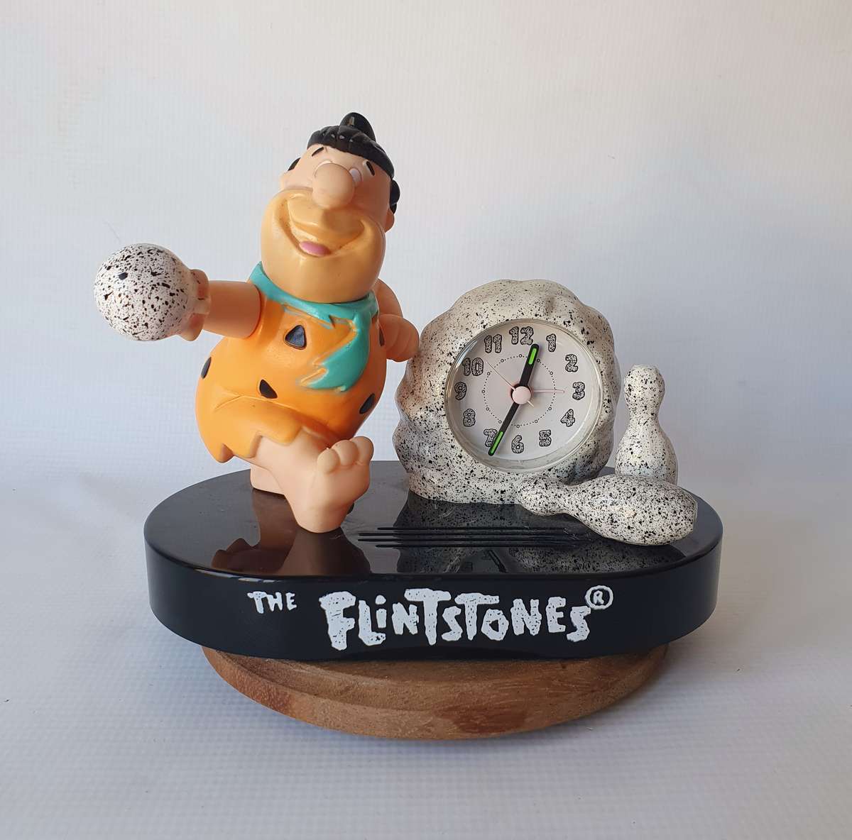 The Flintstones 1994 Plastic Alarm Clock ( Not Tested )