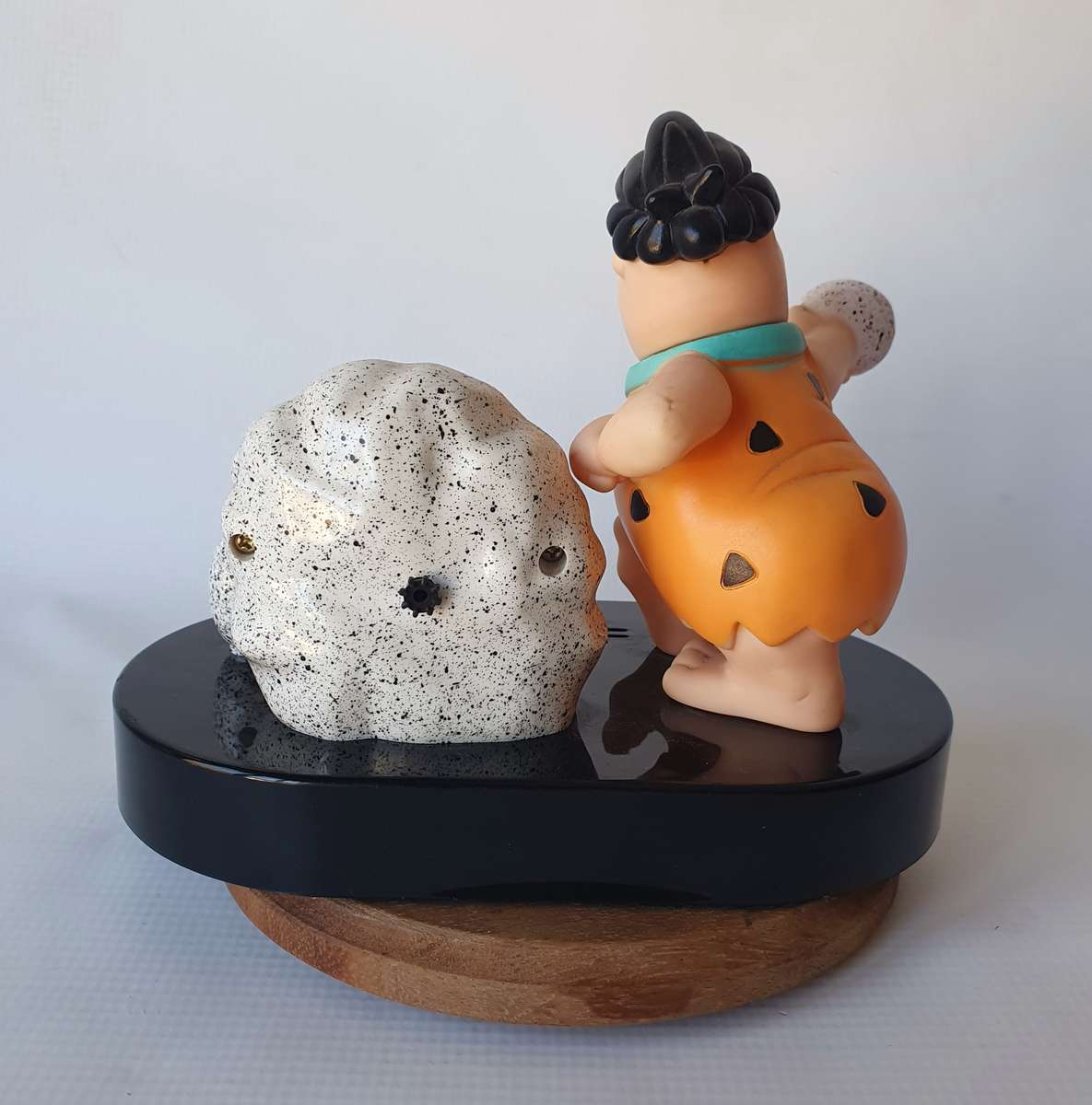 The Flintstones 1994 Plastic Alarm Clock ( Not Tested )