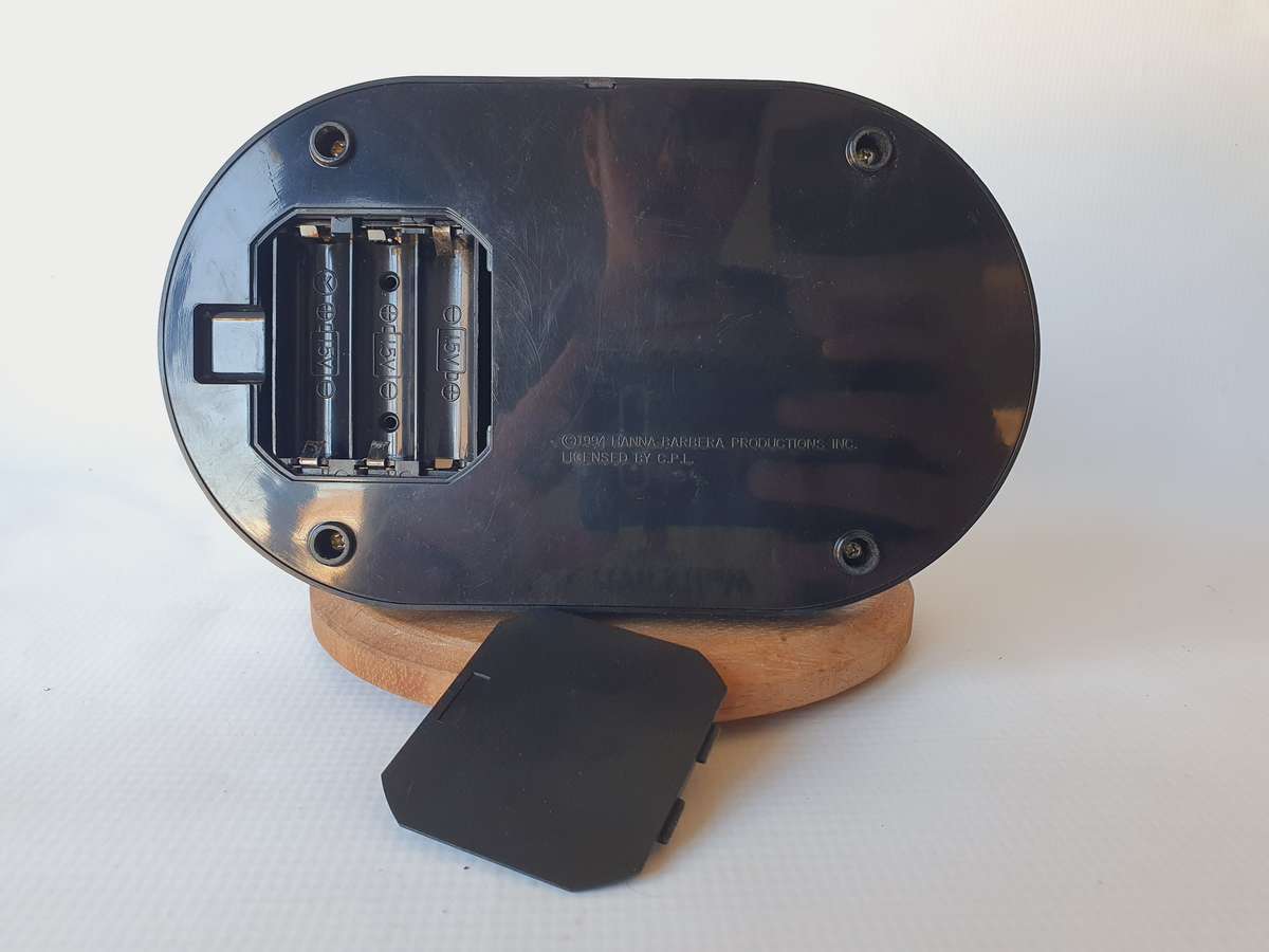 The Flintstones 1994 Plastic Alarm Clock ( Not Tested )