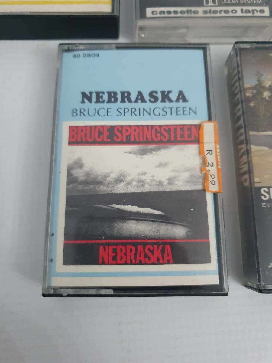 Jethro Tull, Bob James David Sanborn, Bruce Springsteen & Supertramp Cassette Stereo Tapes 5x