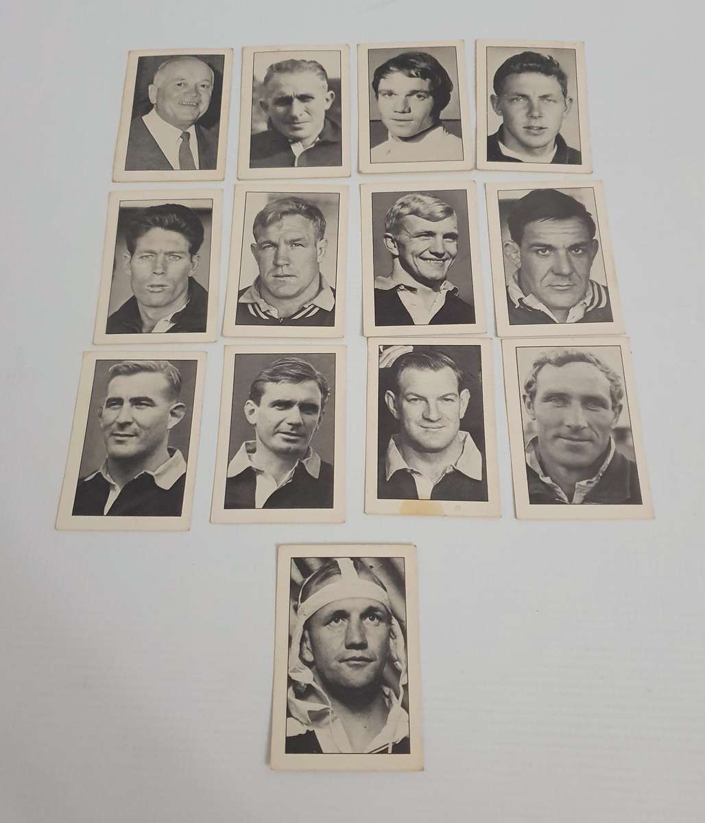 Vintage Melrose Cheese Famous Rugby Springboks Collectible Cards 13x