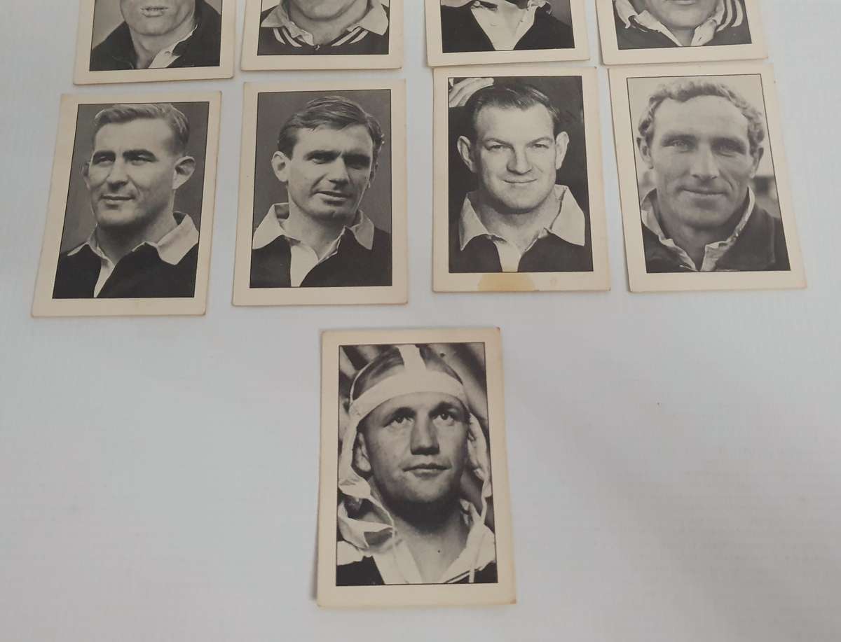 Vintage Melrose Cheese Famous Rugby Springboks Collectible Cards 13x