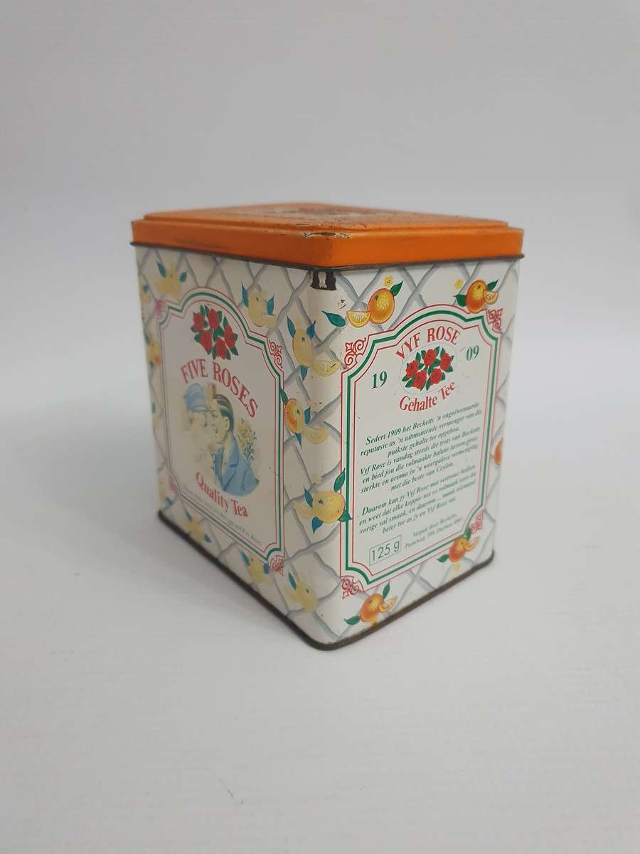 Car Michael's Chips, Colmans English Mustard, Five Roses Tea & Nugget Tins