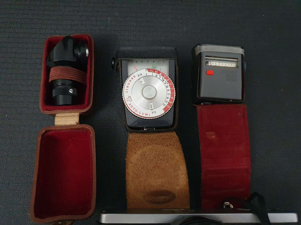 Paillard, Kodak & Minolta Camera Bundle & Attachments