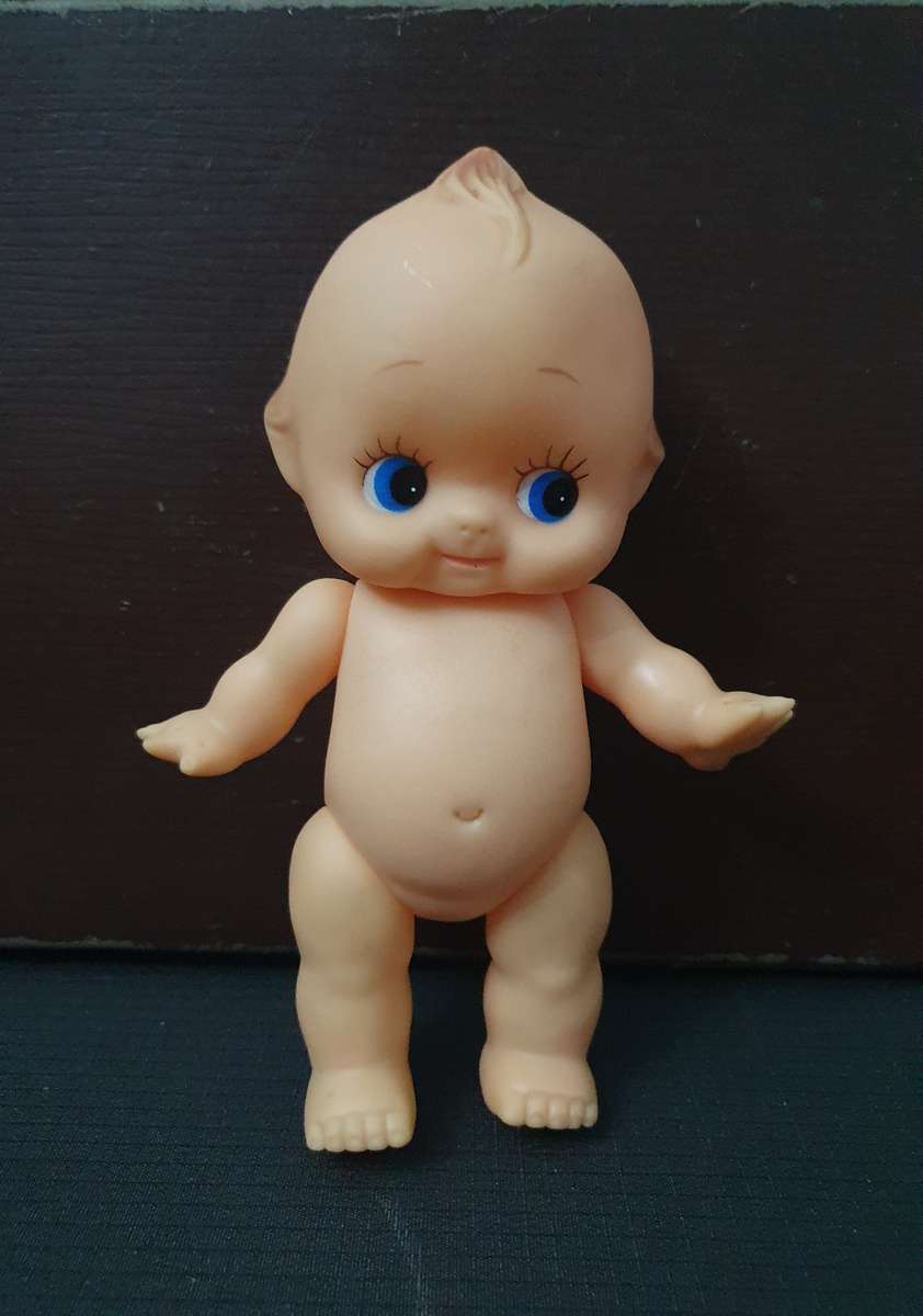 Vintage Plastic Kewpie Doll Toy