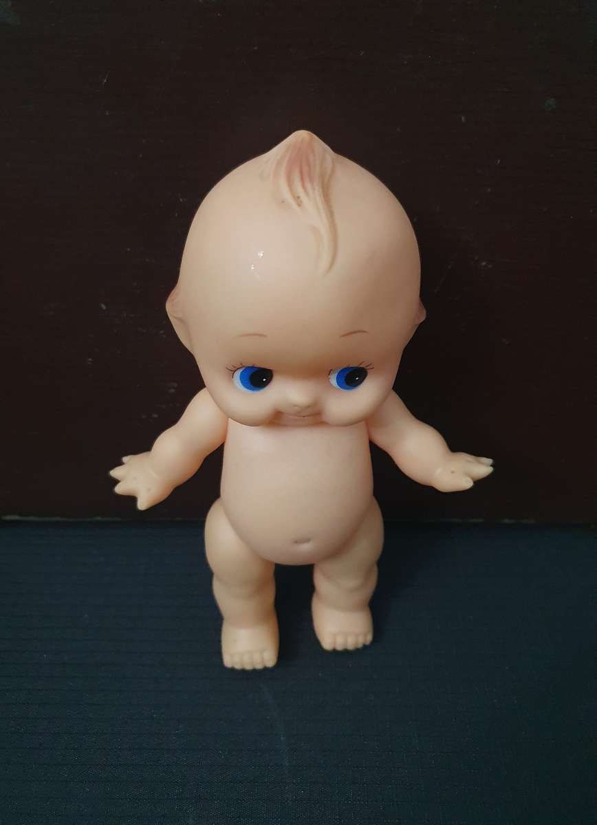 Vintage Plastic Kewpie Doll Toy