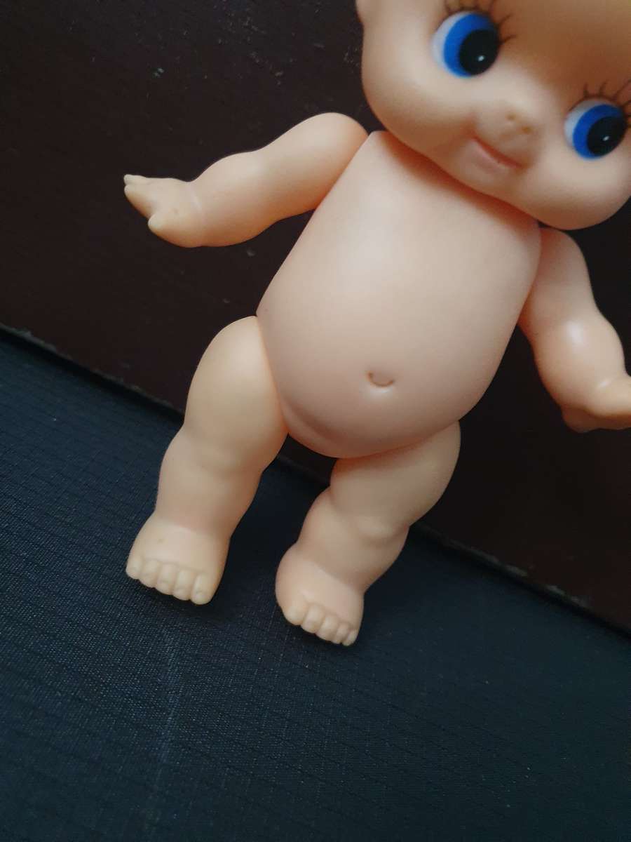 Vintage Plastic Kewpie Doll Toy