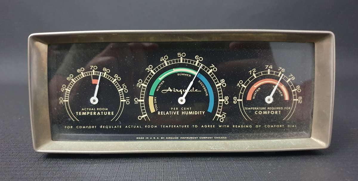 Airguide Temperature Relative Humidity Comforty