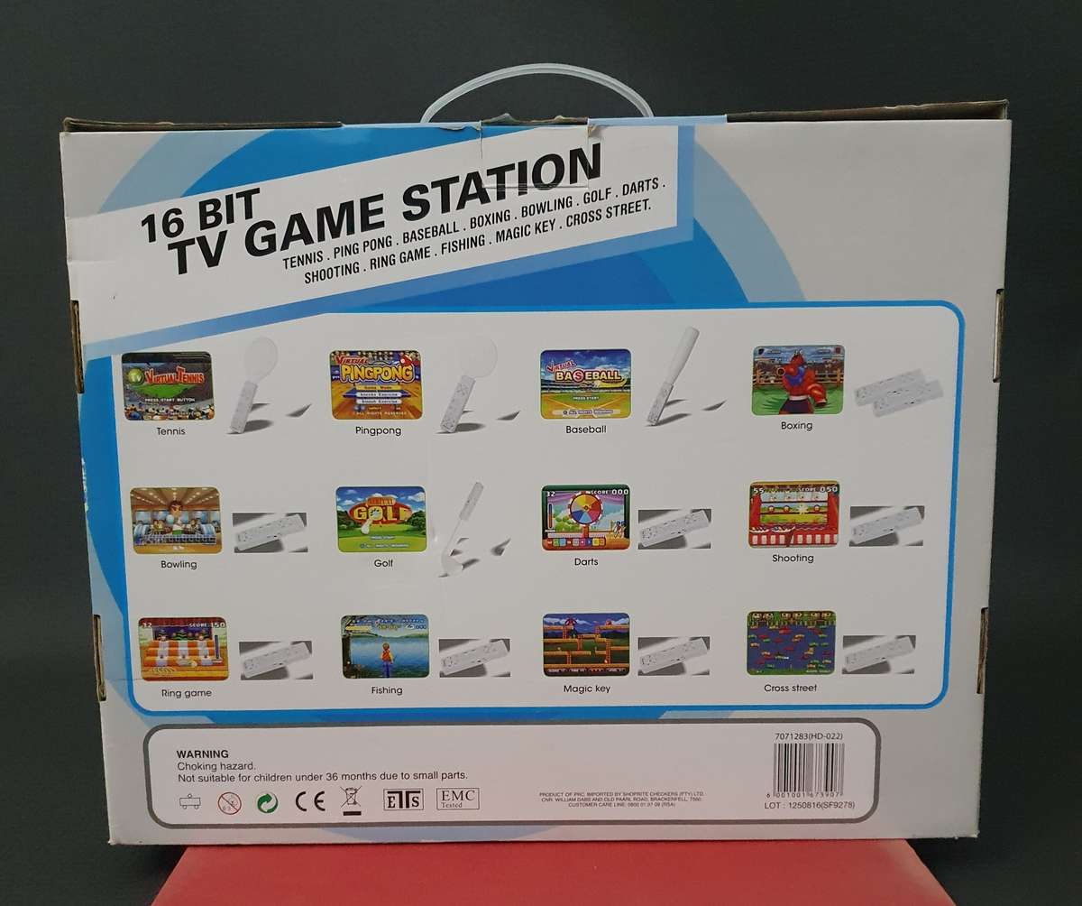 16 Bit TV GAME STATION ( Untested )