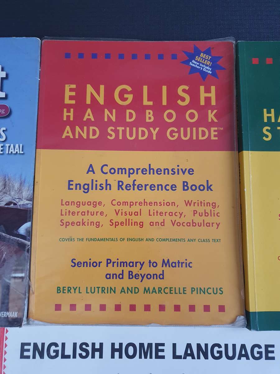 Afrikaans , English & Math 4x Text Books