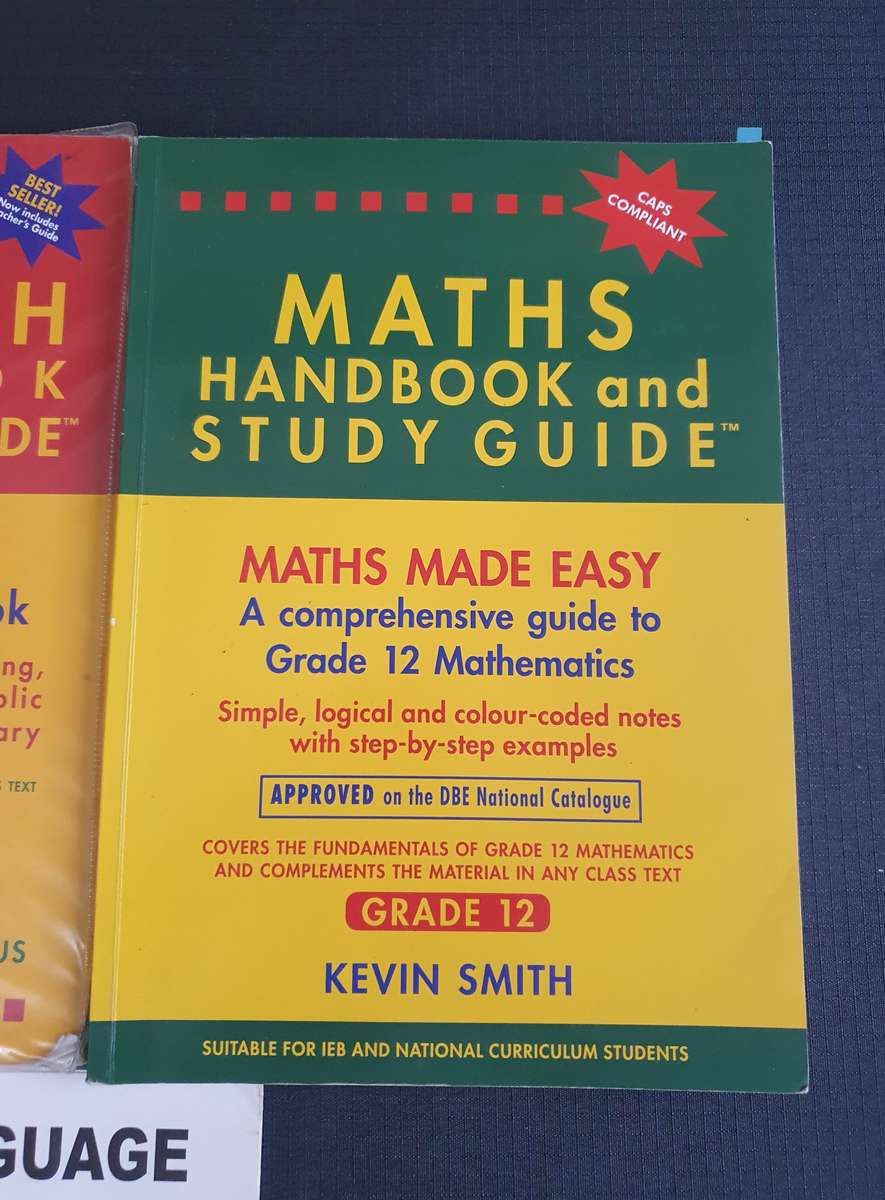 Afrikaans , English & Math 4x Text Books