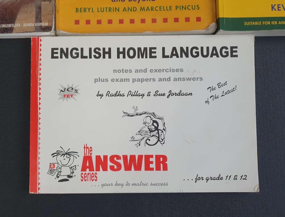 Afrikaans , English & Math 4x Text Books